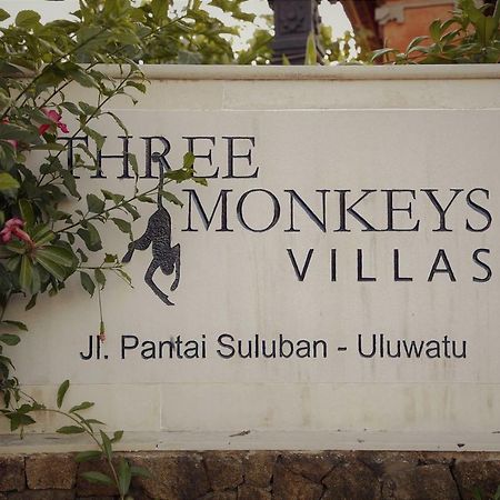 Three Monkeys Villas Pecatu Buitenkant foto