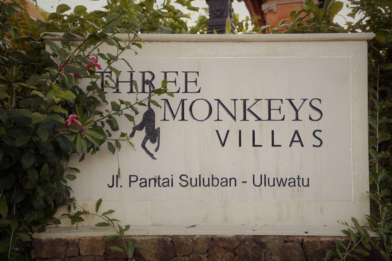 Three Monkeys Villas Pecatu Buitenkant foto